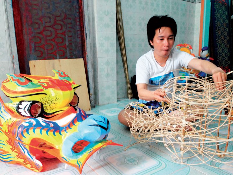 "Nhất nghệ tinh": Chế tác Lân - Sư - Rồng