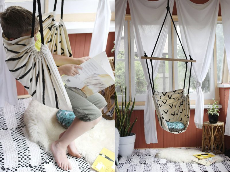 DIY: Sáng tạo ghế treo thư giãn cho không gian nhà bạn