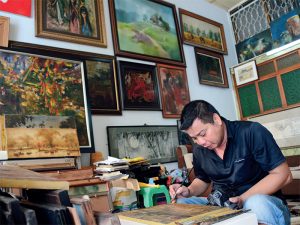 phục chế tranh - feature