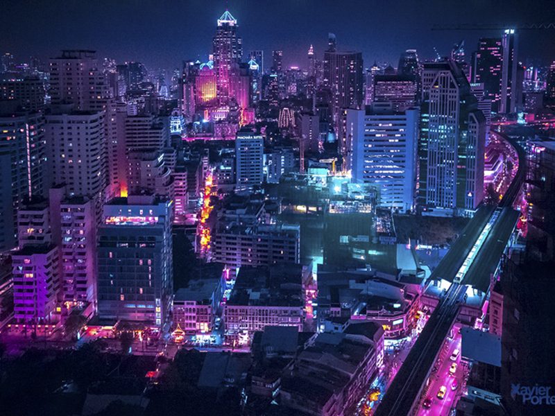 Một Bangkok về đêm rực rỡ dưới góc nhìn của nhiếp ảnh gia Xavier Portela
