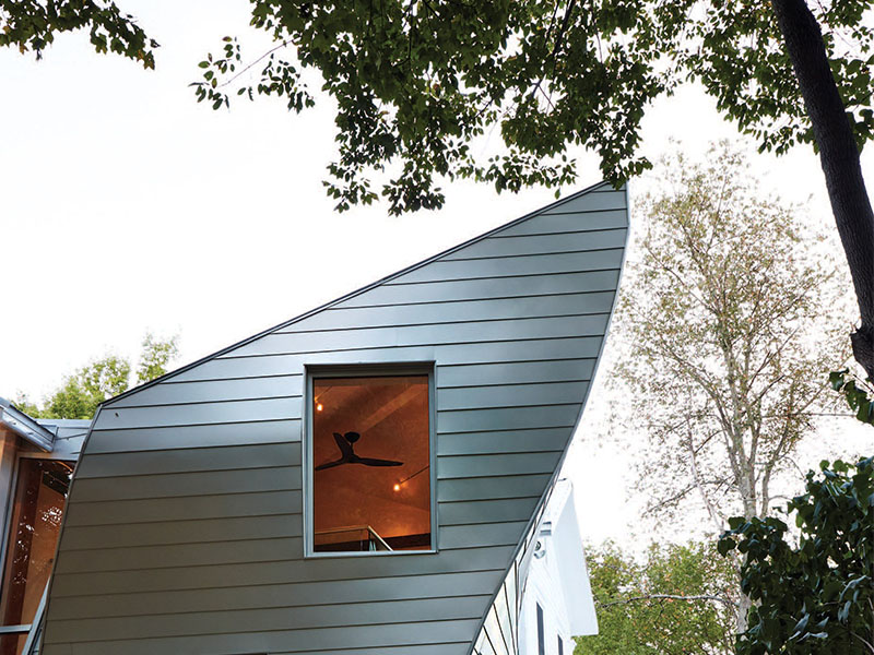 Ngôi nhà "cong" táo bạo ở Pennsylvania