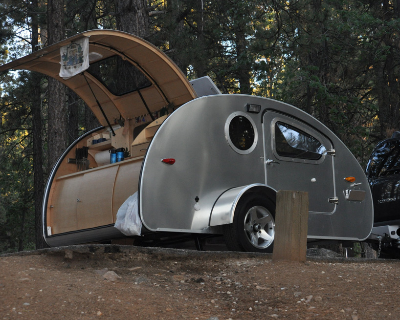 nhà di động teadrop camping trailer 6