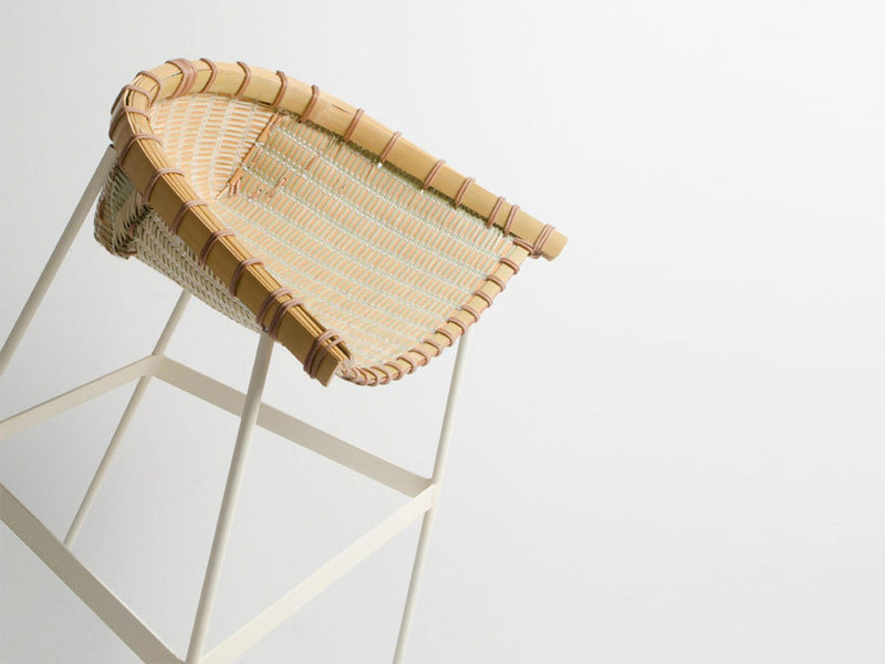Ghế "sàng nia" Temi của Hiroyuki Morita