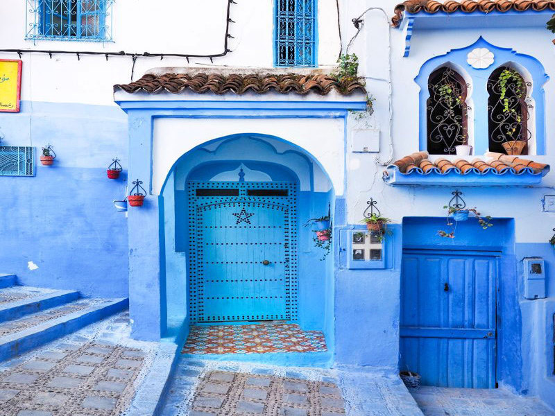 Chefchaouen- lạc lối trong thành phố xanh thiên đường của Morocco