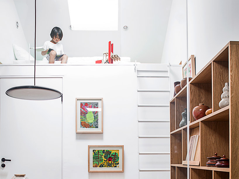 “Phù phép” không gian 45 mét vuông thành một căn hộ lớn cùng Christian Taeubert