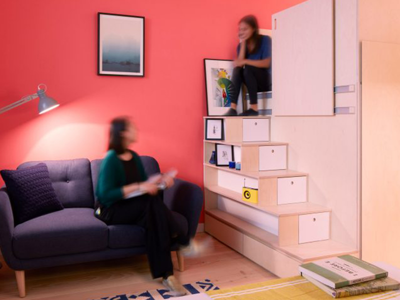 Ab Rogers Design biến hóa cùng căn hộ nhỏ 19 mét vuông ở London