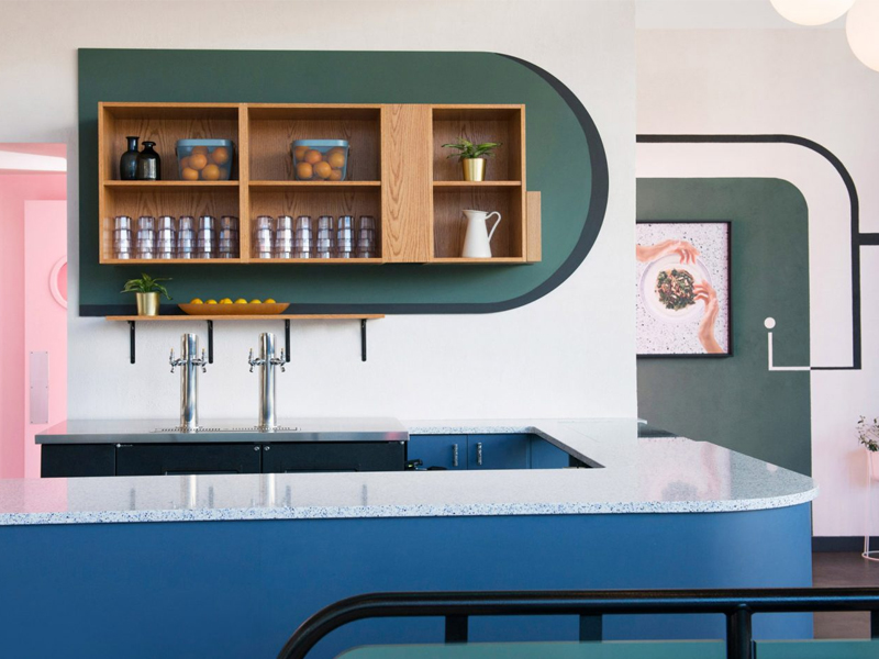 Dấu ấn Trung Đông từ một cửa hàng thức ăn nhanh