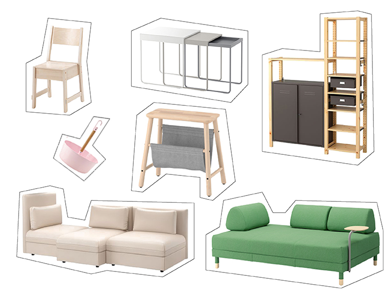 Gợi ý 10 sản phẩm nội thất IKEA dành cho không gian nhỏ