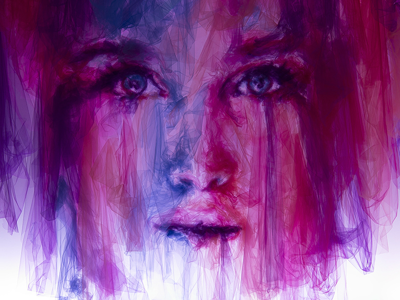 Benjamin Shine: nghệ sỹ kì tài "vẽ" chân dung sống động bằng vải tulle