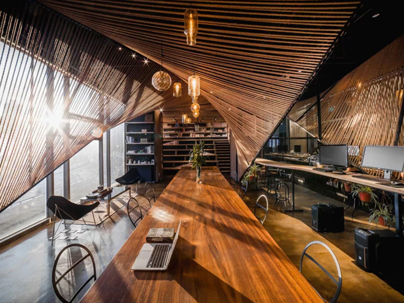 TEN - Không gian làm việc độc đáo giữa rừng dây thừng