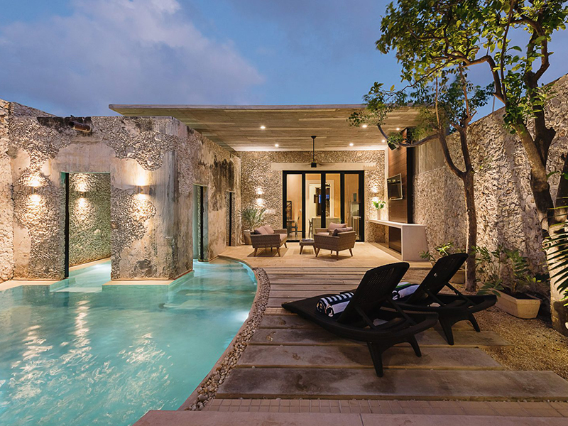 Casa Xólotl - Ngôi nhà sân vườn thô sờn