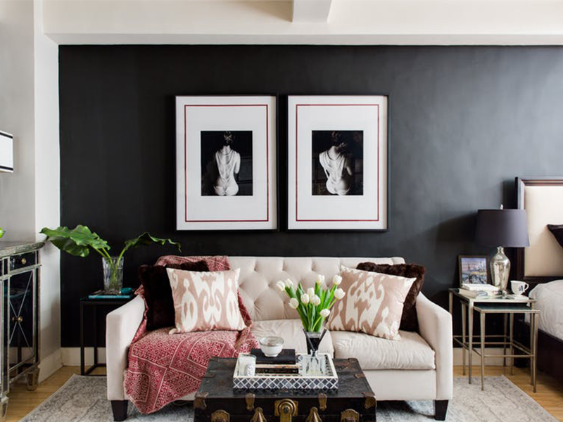 Sử dụng mảng tối hiệu quả trong không gian nội thất