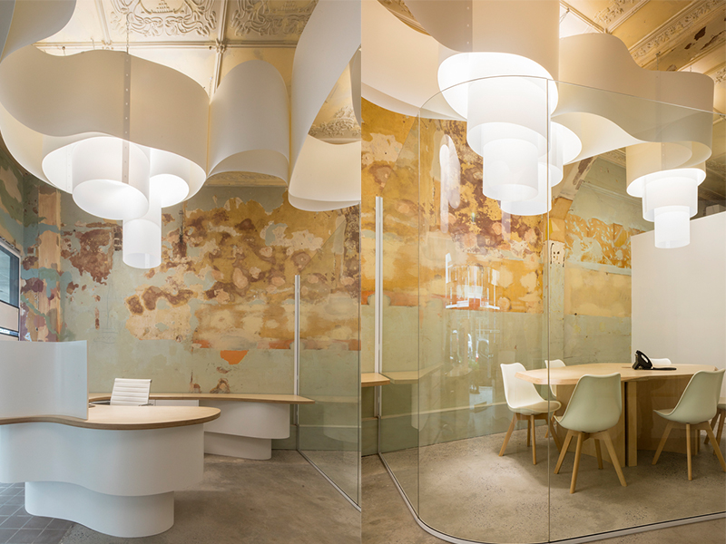 Không gian làm việc Time Realty - Triết lý chuyển động thẩm mỹ của Enter Project