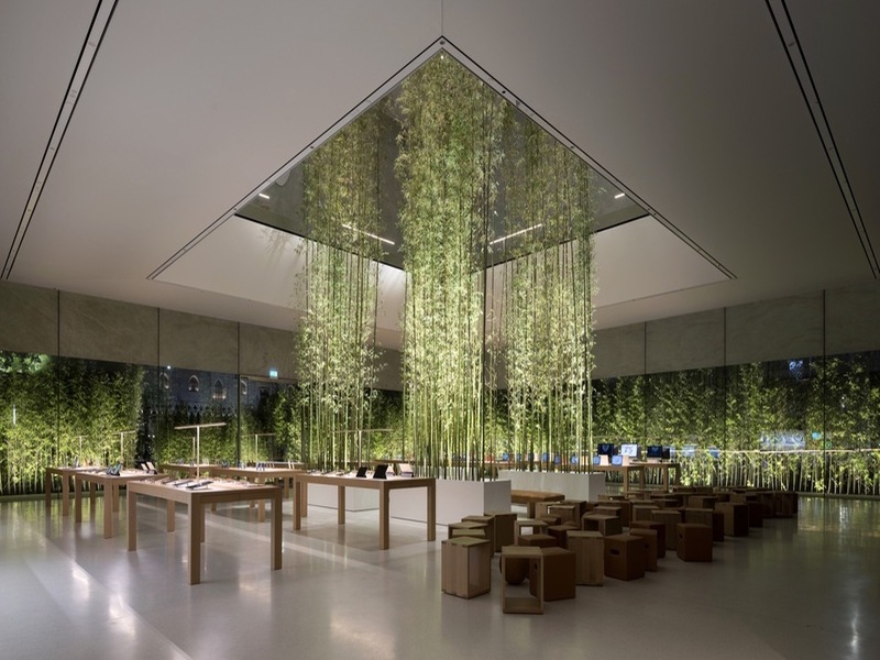 Cửa hàng "Apple Cotai Central" tại Macau- ốc đảo xanh của công nghệ/ Foster + Partners