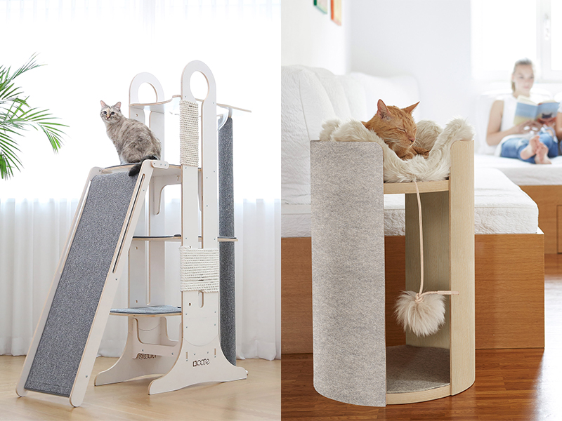 Tuft + Paw và sản phẩm nội thất thú vị cho mèo cưng