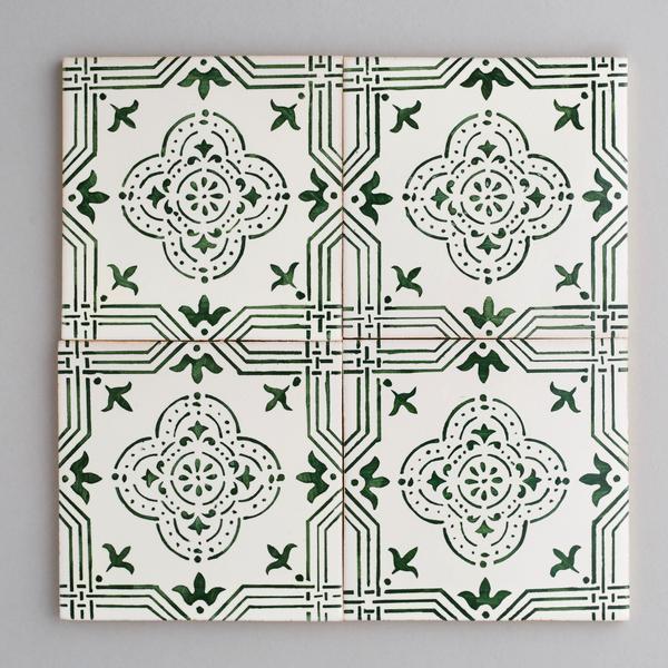gạch bông everette and blue elledecoration vietnam inspiration-verde 7