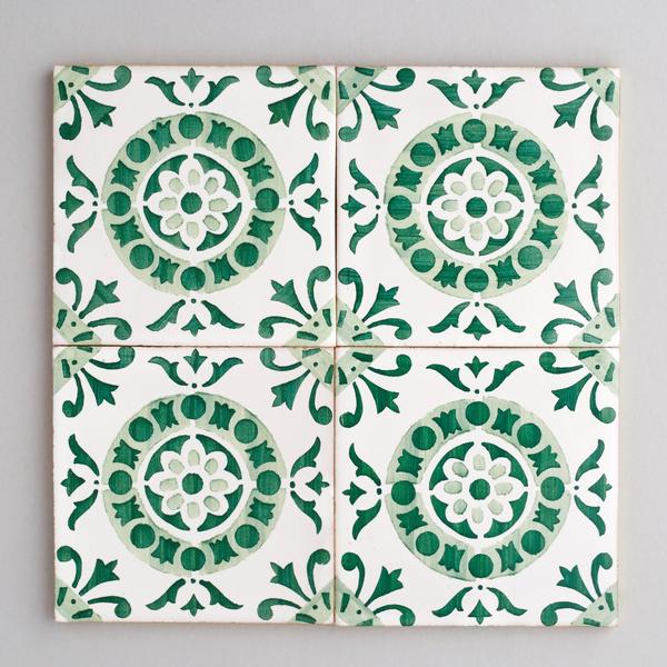 gạch bông everette and blue elledecoration vietnam inspiration-verde 4