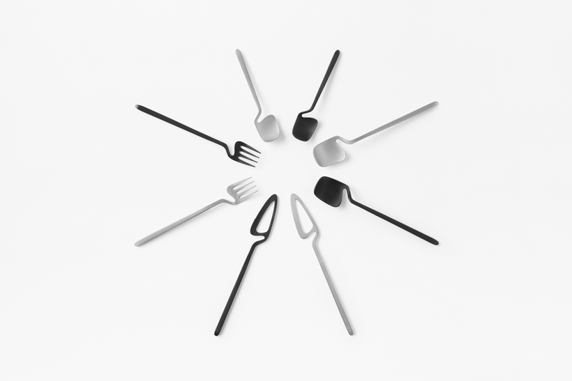 đồ dùng bàn ăn skelton cutlery thiết kế nendo skelton_akihiro_yoshida