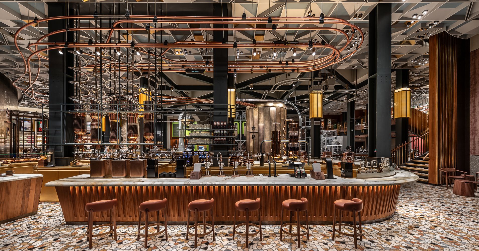 cà phê starbucks reserve roastery milan elledecoration vn 2