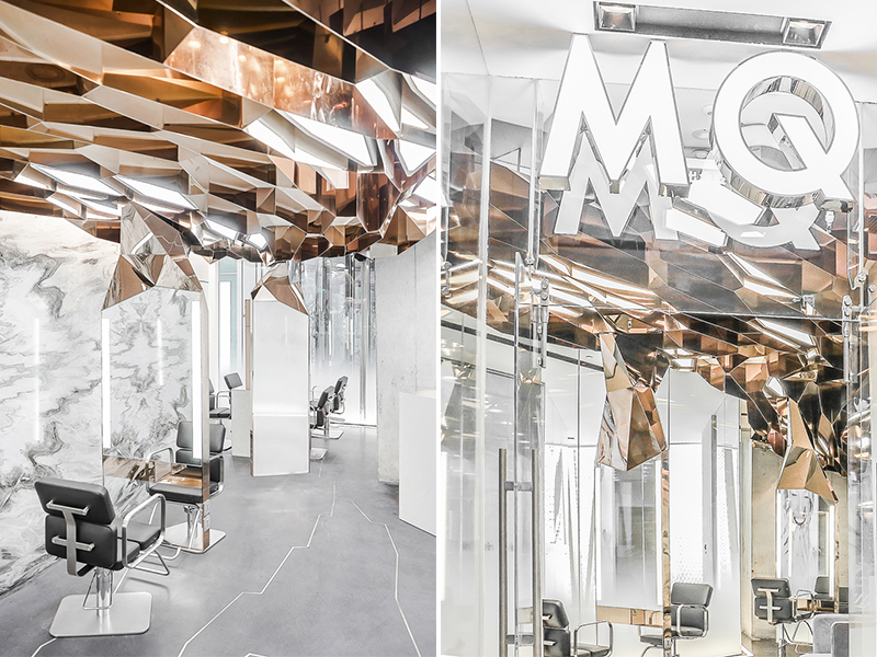 Salon tóc MQ Studio - Sông gương phủ trần