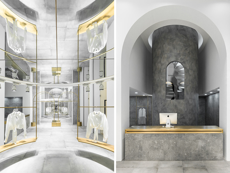 Cửa hàng thời trang TARA MATA - Chất đồng ấm áp giữa tone xám lạnh lùng