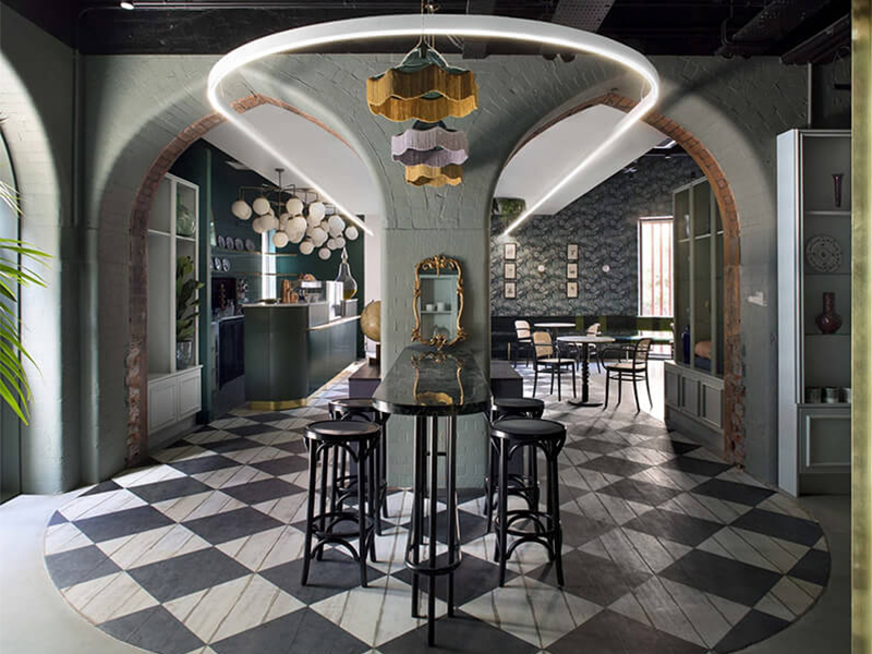 The Vaults - Khi không gian kết nối qua ánh đèn