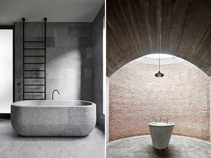 5 không gian phòng tắm tràn đầy nguồn cảm hứng