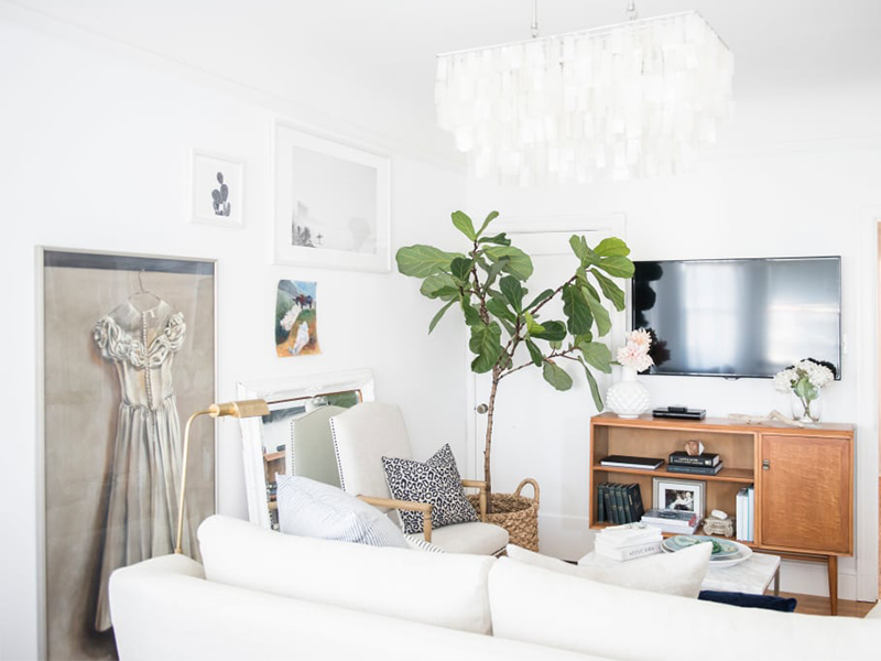 Phòng khách nhỏ và 9 màu sơn giải pháp | ED Tips