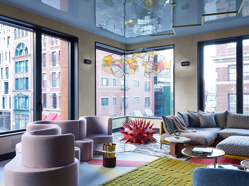 Căn hộ Soho - Sức sống rực rỡ trong từng khối màu