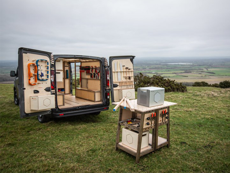 NV300 - Xưởng gia công di động của Nissan