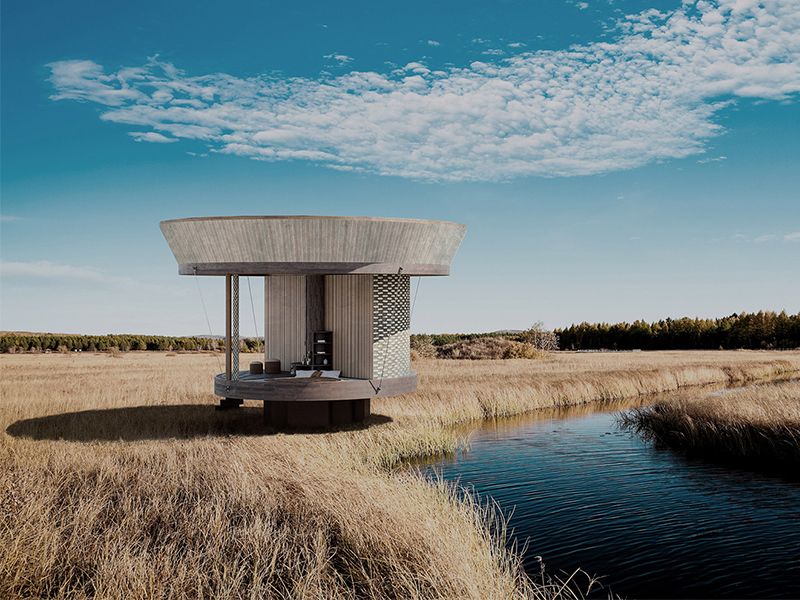 Beatrice Bonzanigo và ngôi nhà siêu nhỏ trên mọi địa hình