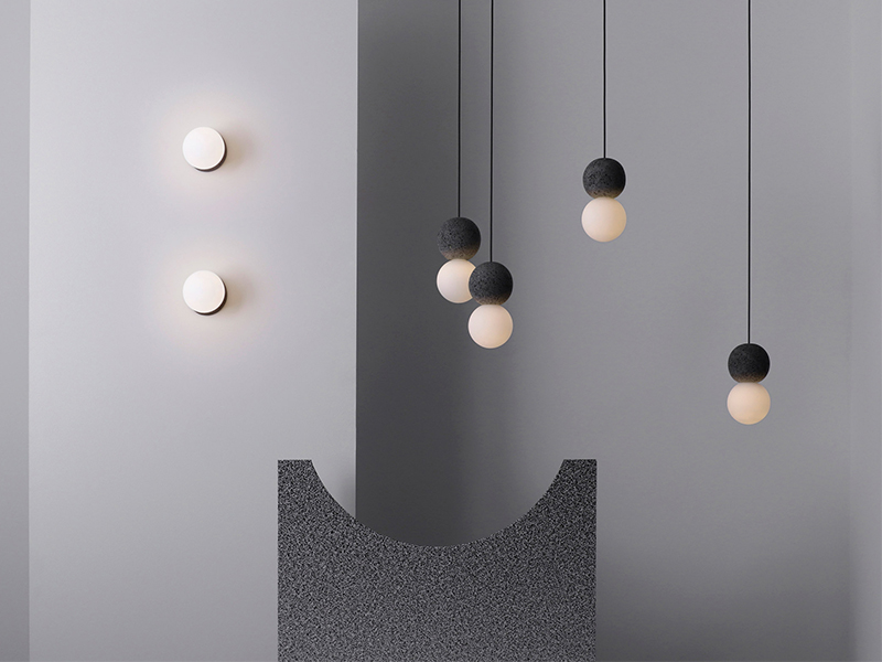 Origo - BST đèn làm từ đá núi lửa