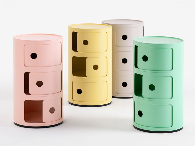 Componibili - Kệ lưu trữ làm từ nhựa sinh học