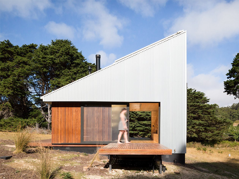 Cabin nhỏ vùng hoang dã mang tinh thần Nhật Bản