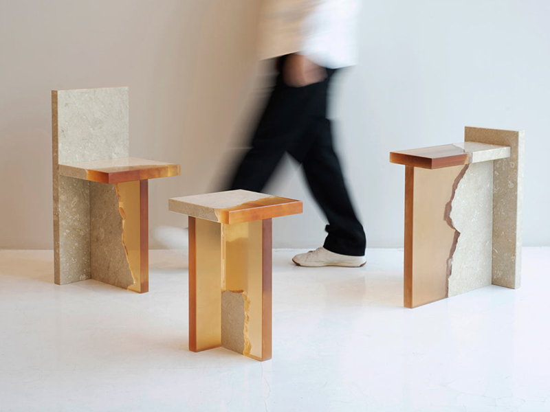 Biến vụn đá cẩm thạch thành BST nội thất