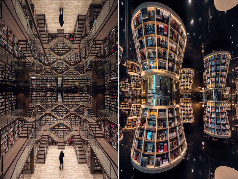 Nhà sách Zhongshuge - Cuộc dạo chơi cùng thị giác