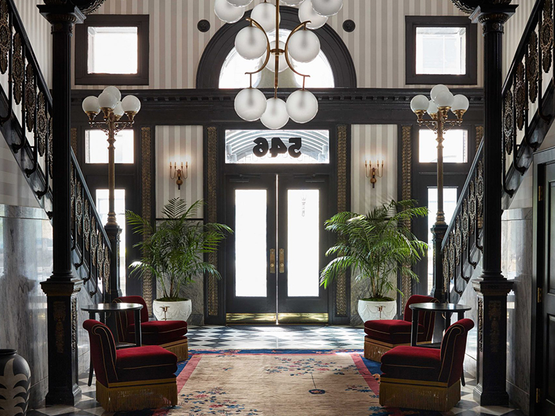 5 khách sạn boutique cải tạo từ công trình lịch sử tại Mỹ