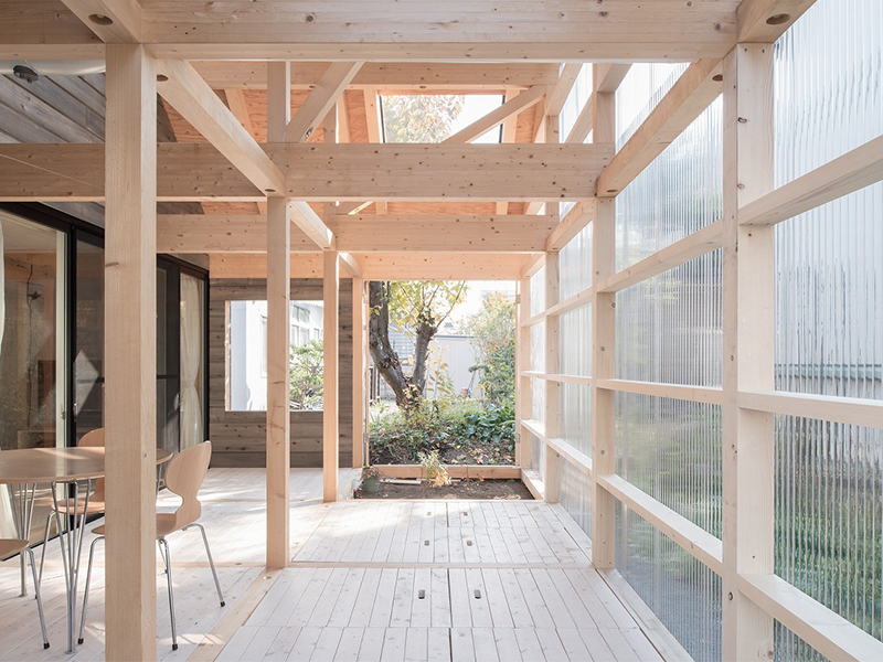 Không gian mang thẩm mỹ kết cấu