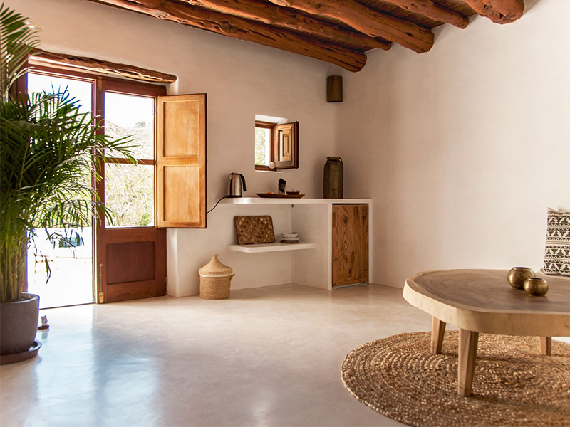 5 khách sạn đồng quê đương đại tại Ibiza