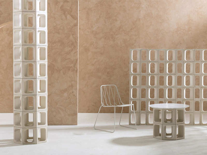 Tái tạo gạch bông gió thành vật liệu xây dựng đa năng