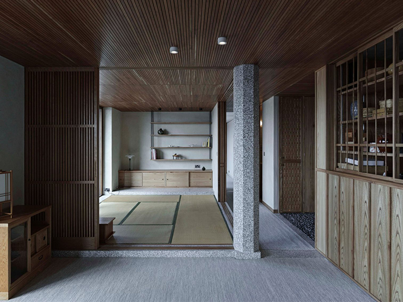 Barbican flat - Không gian mang chi tiết truyền thống Nhật Bản