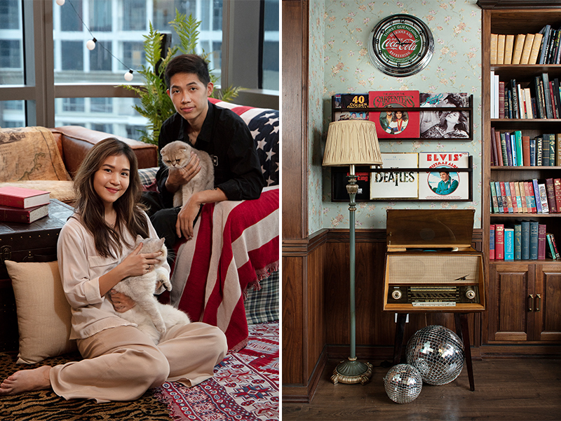Tổ ấm retro trẻ trung