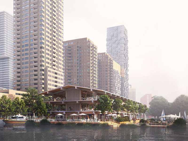 Dự án điện lực nổi trên cảng sông Nieuwe Maas