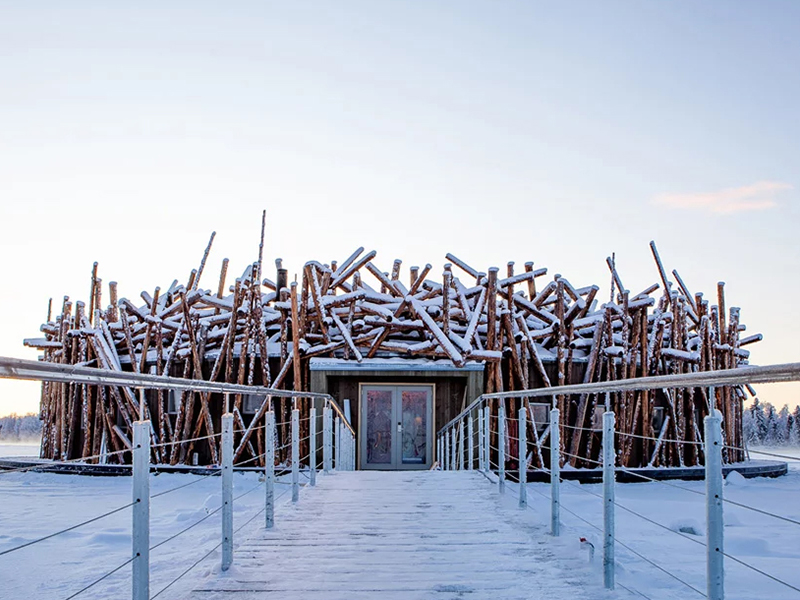 Khách sạn "Bồn tắm cực Bắc" trên sông Lule