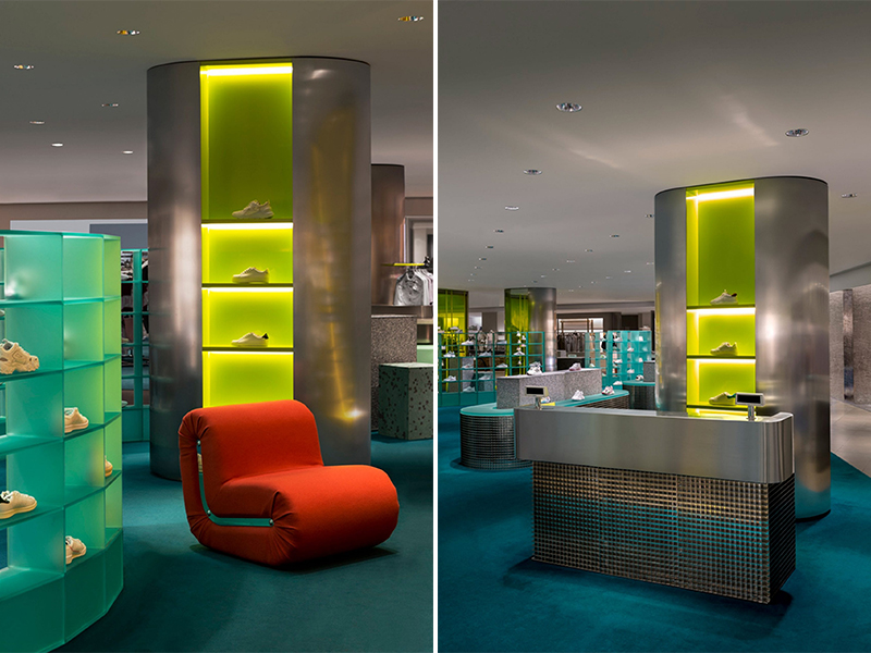 Cửa hàng La Rinascente - Nữ tính và táo bạo