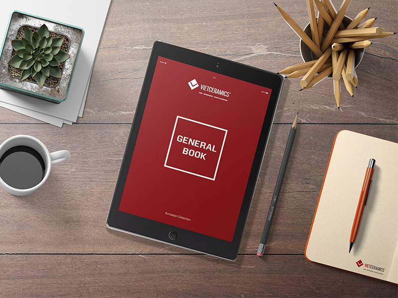 Vietceramics ra mắt phiên bản catalogue điện tử 2021