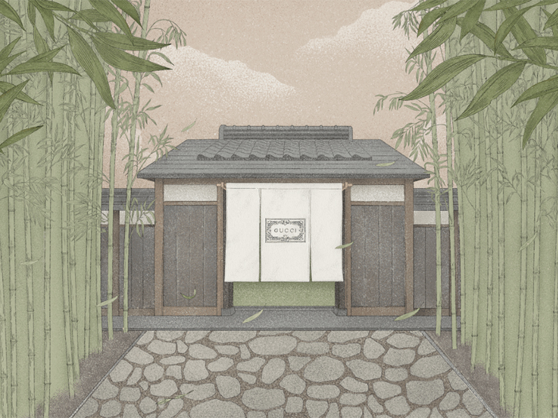 Gucci Bamboo house – Điểm đến của thời trang và văn hóa bản địa