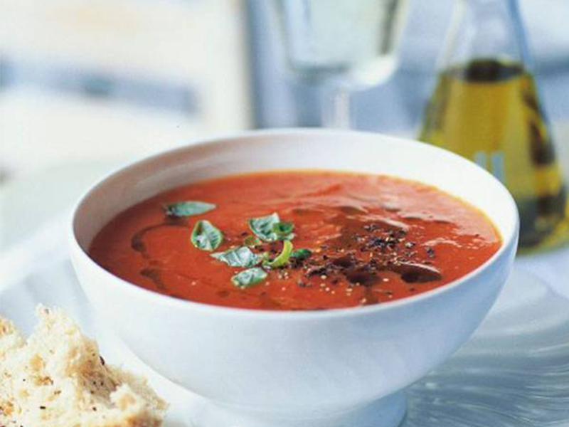 Súp cà chua - Thơm ngon và đẹp mắt