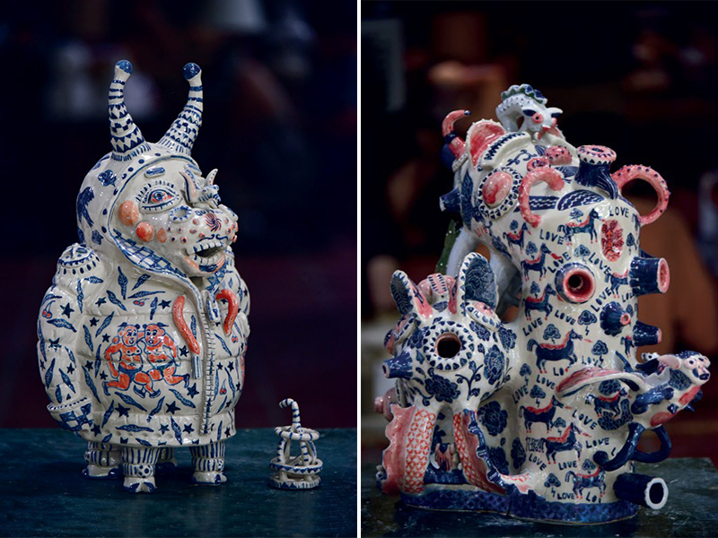 Phản biện xã hội với tạo hình của gốm