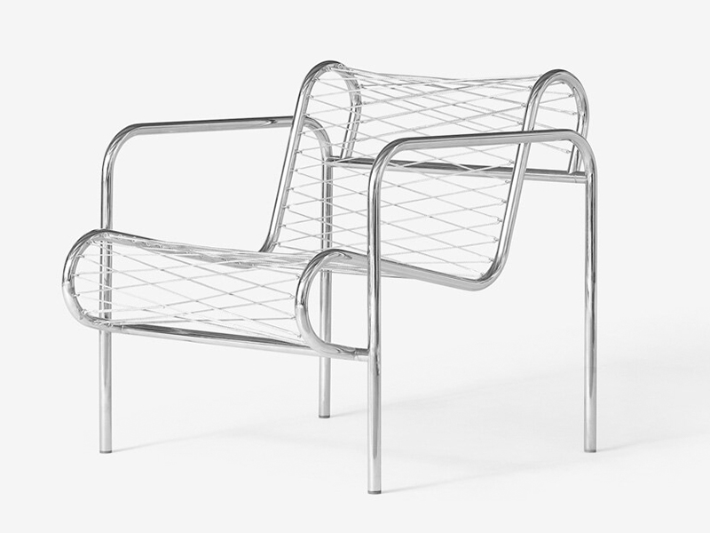 Wire Chair - 50 năm dệt lưới kim loại